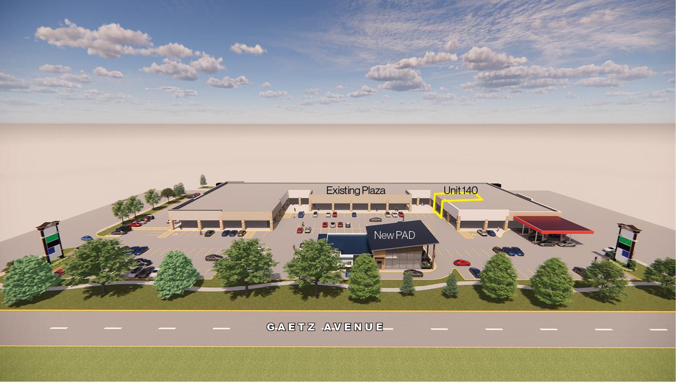 Bower Plaza, next-phase development rendering