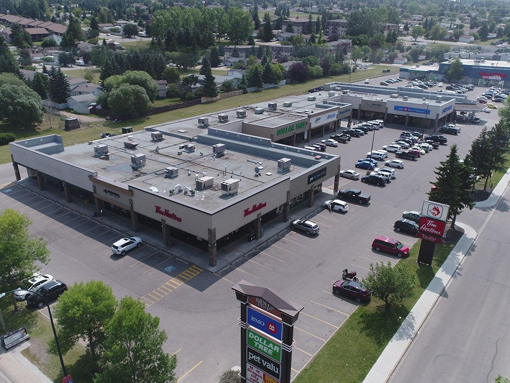 Bower Plaza, current facade, Red Deer